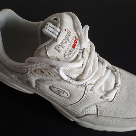 New Mens Propet ParkWalker white leather lace oxfo - Picture 1 of 13